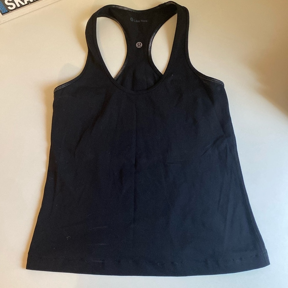Black lululemon cool racerback tank